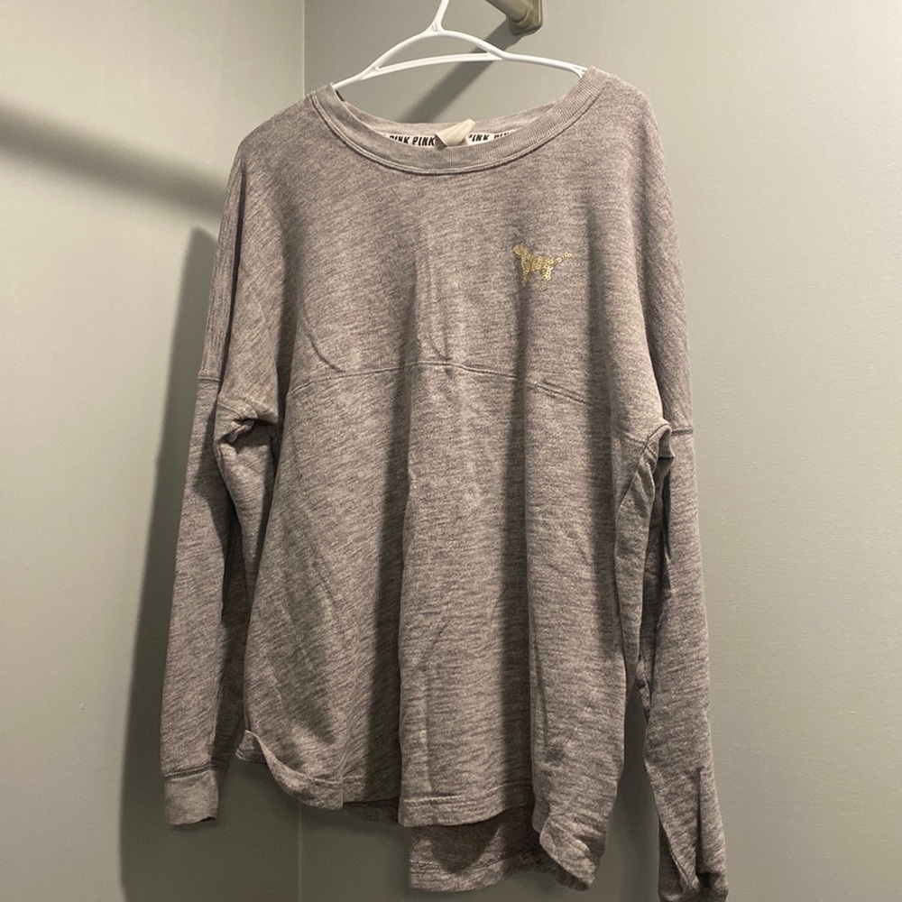 PINK long sleeve LARGE